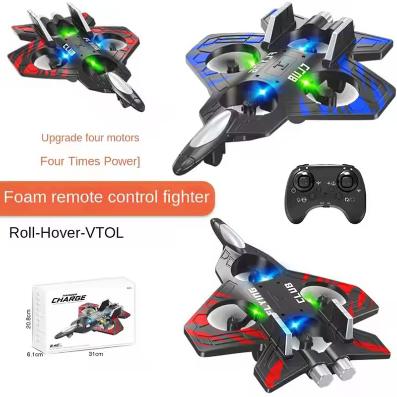Drone Rc Fighter Jet - 2.4G Remote Control Jet Fighter Stunt
