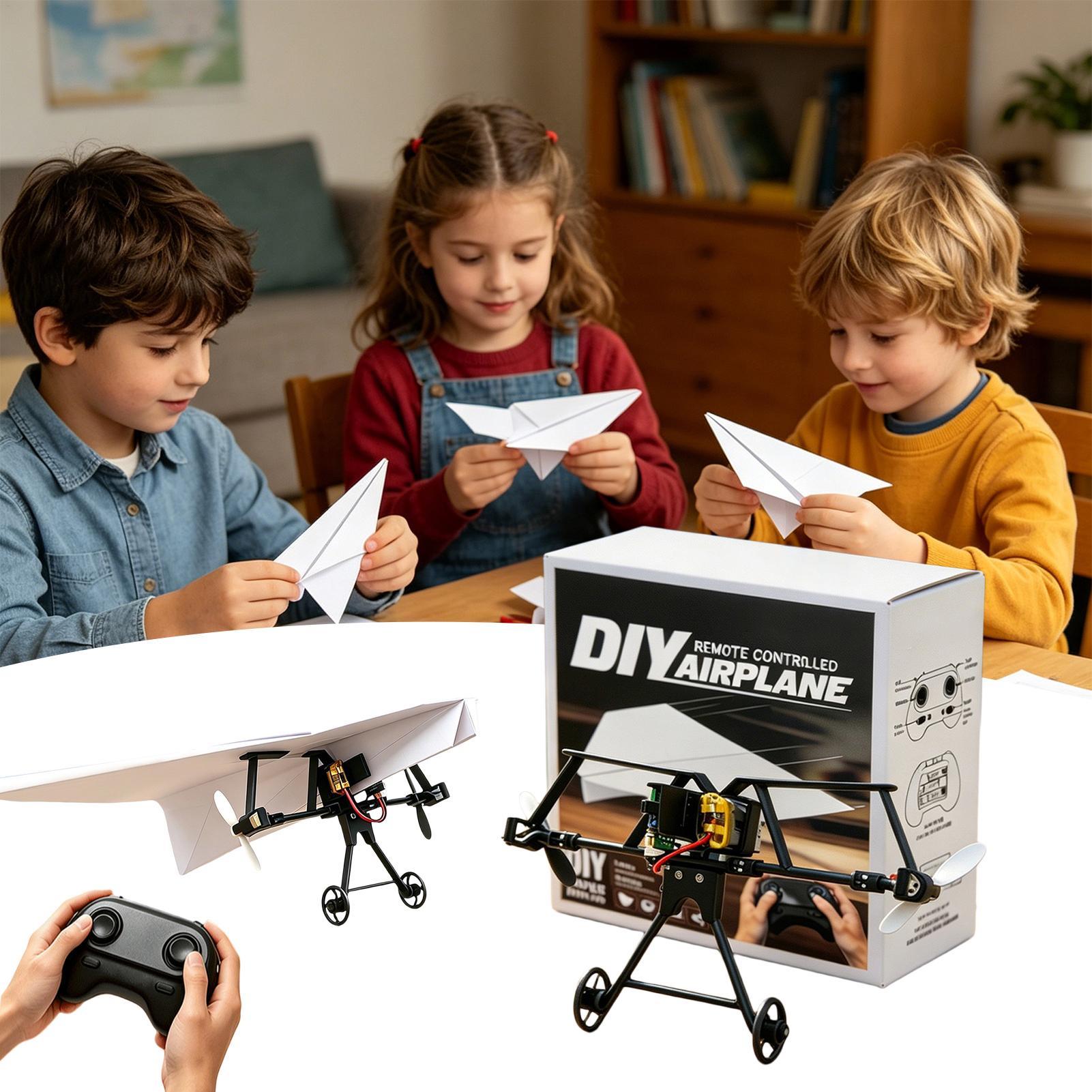 Drone Rc Aircraft - DIY RC Paper Airplane Kit Plane