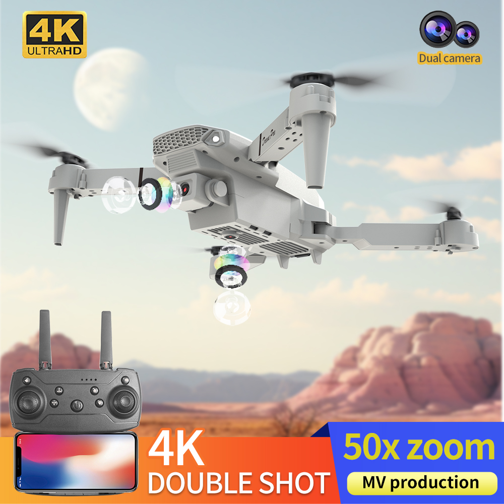 2026 NEW E88 Professional HD 4 - Drone Rc Land 评论和价格