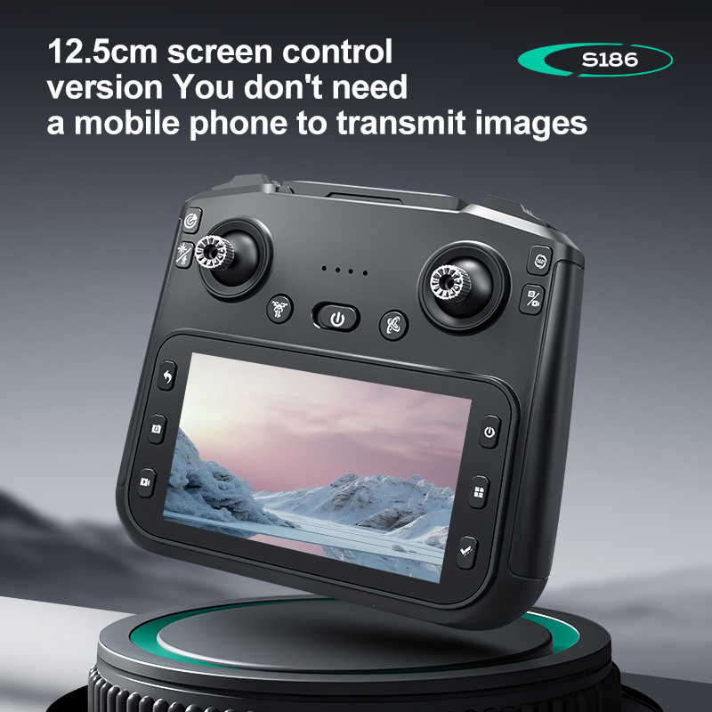 2025 S186 Drone Professional 4 - Drone Rc With Screen 评论和价格
