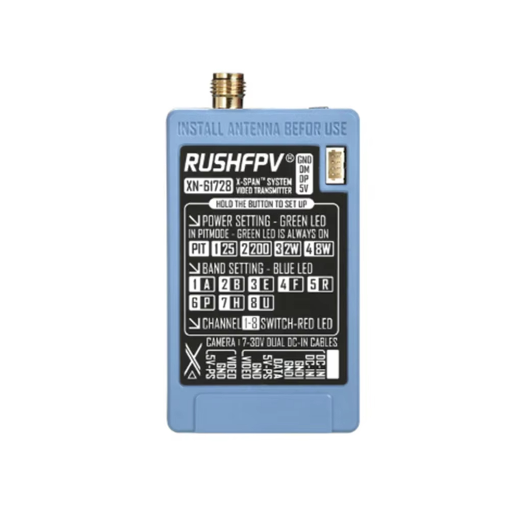 RUSHFPV 6.1‑7.2G 8W X61728 VTX - Drone Rc Controller 评论和价格