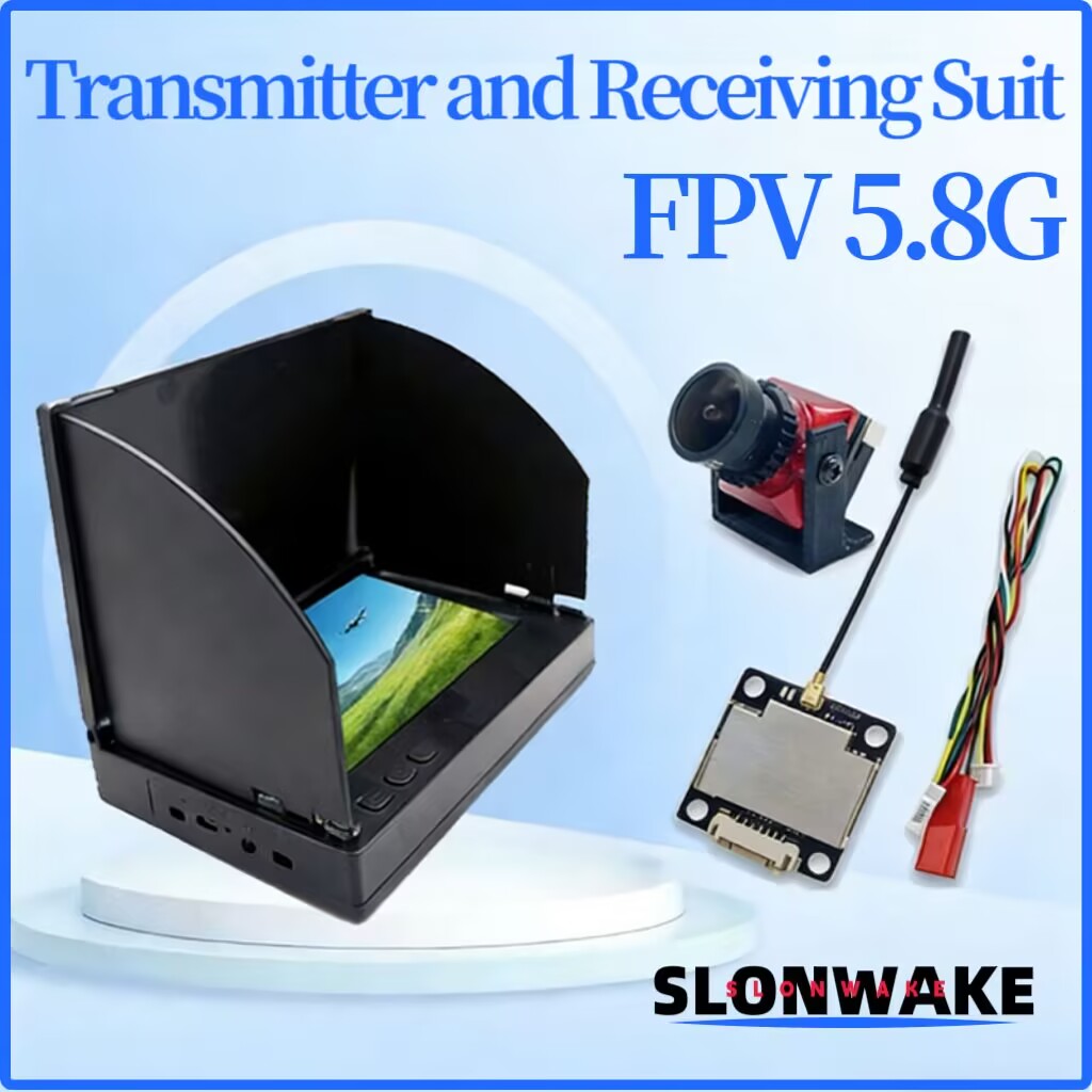 SLONWAKE FPV suit 5.8G 600mW V - Drone Rc With Screen 评论和价格
