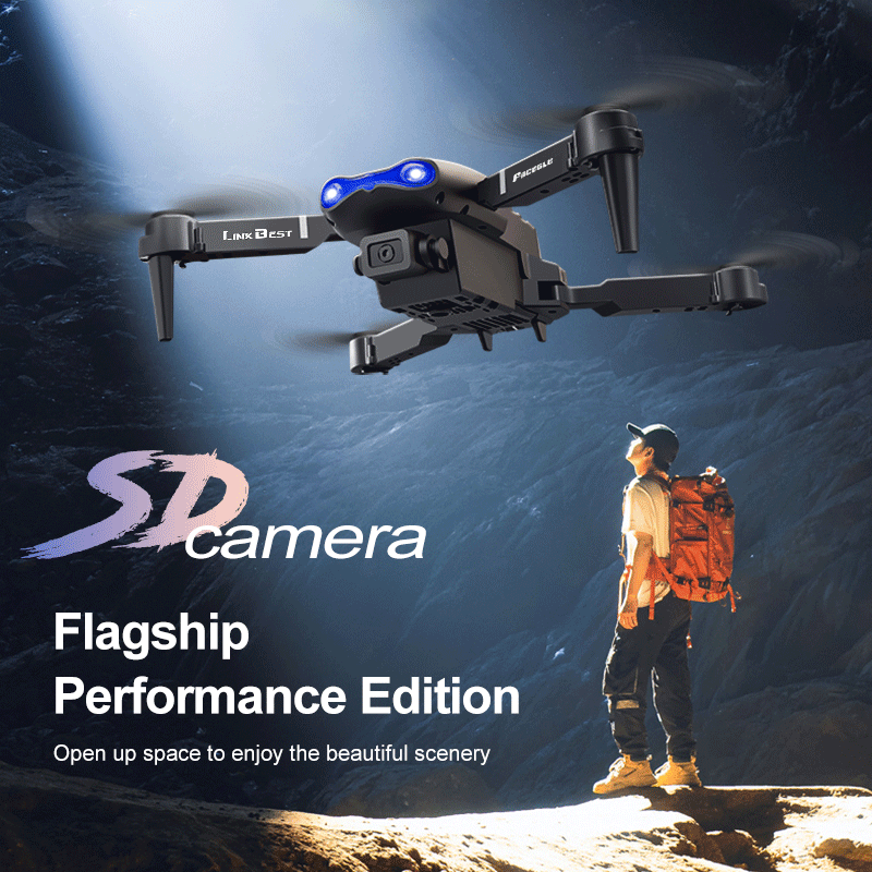 E99 Pro Mini RC Drone FACEGLE  - Drone Rc E99 评论和价格