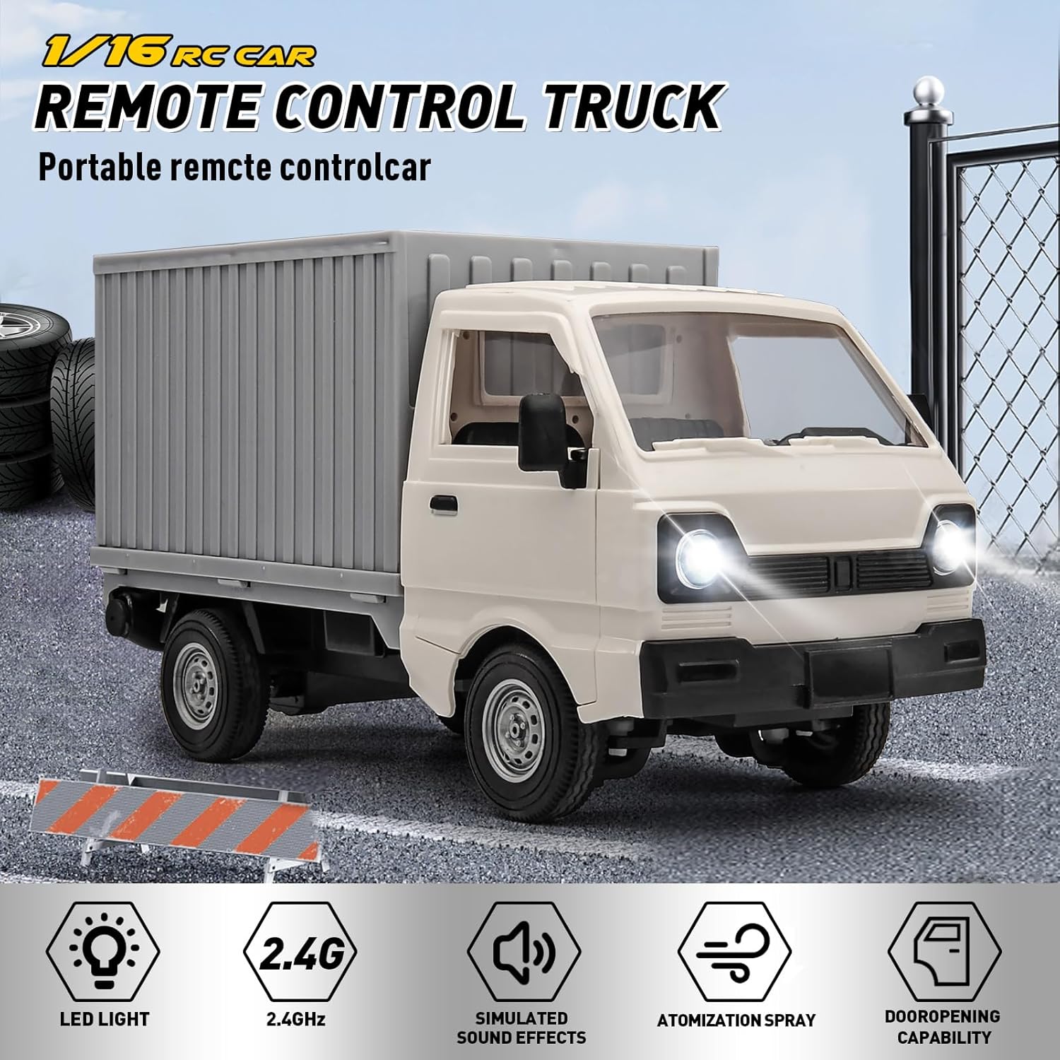 KF21 RC Truck 1:16 2.4GHZ RC C - Drone Lidi Rc 评论和价格