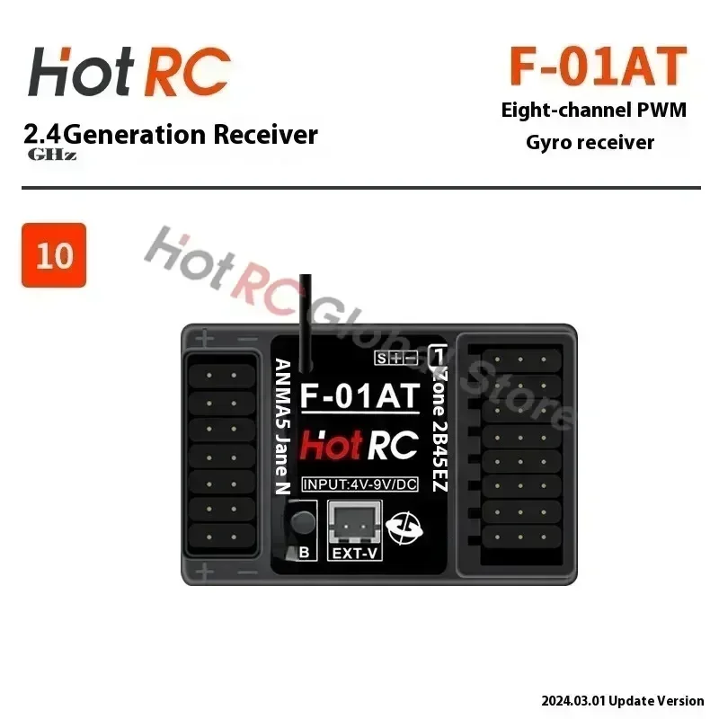 HOTRC 2.4Ghz 4/6/8 Channel F-0 - Rc Boat 评论和价格