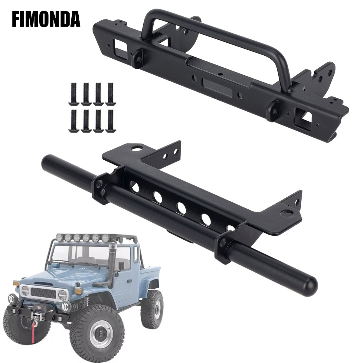 Metal Front Bumper for VP VS4- - Rc Rock Crawler 评论和价格