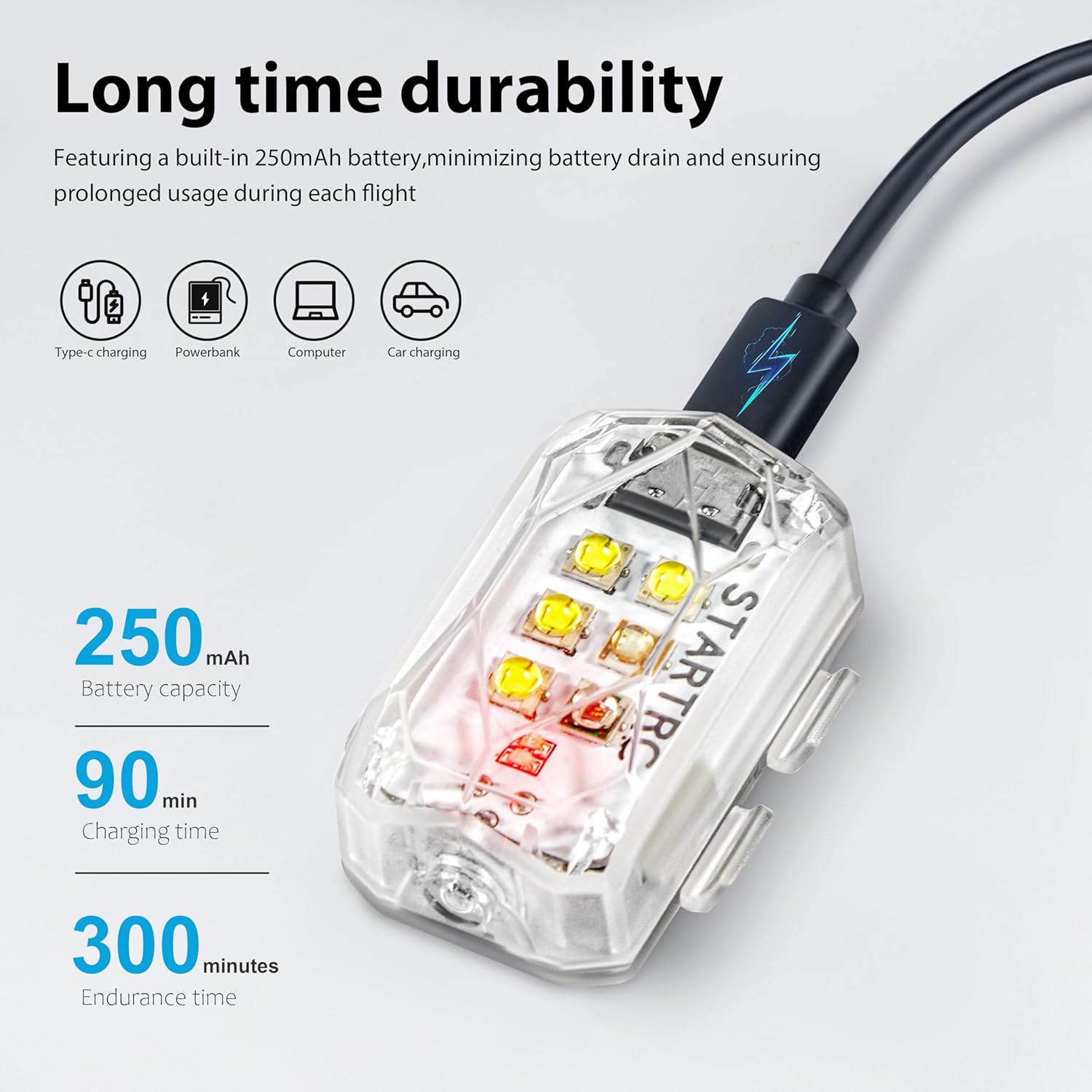 STARTRC Drone Strobe Light Ant - Drone Lidi Rc 评论和价格