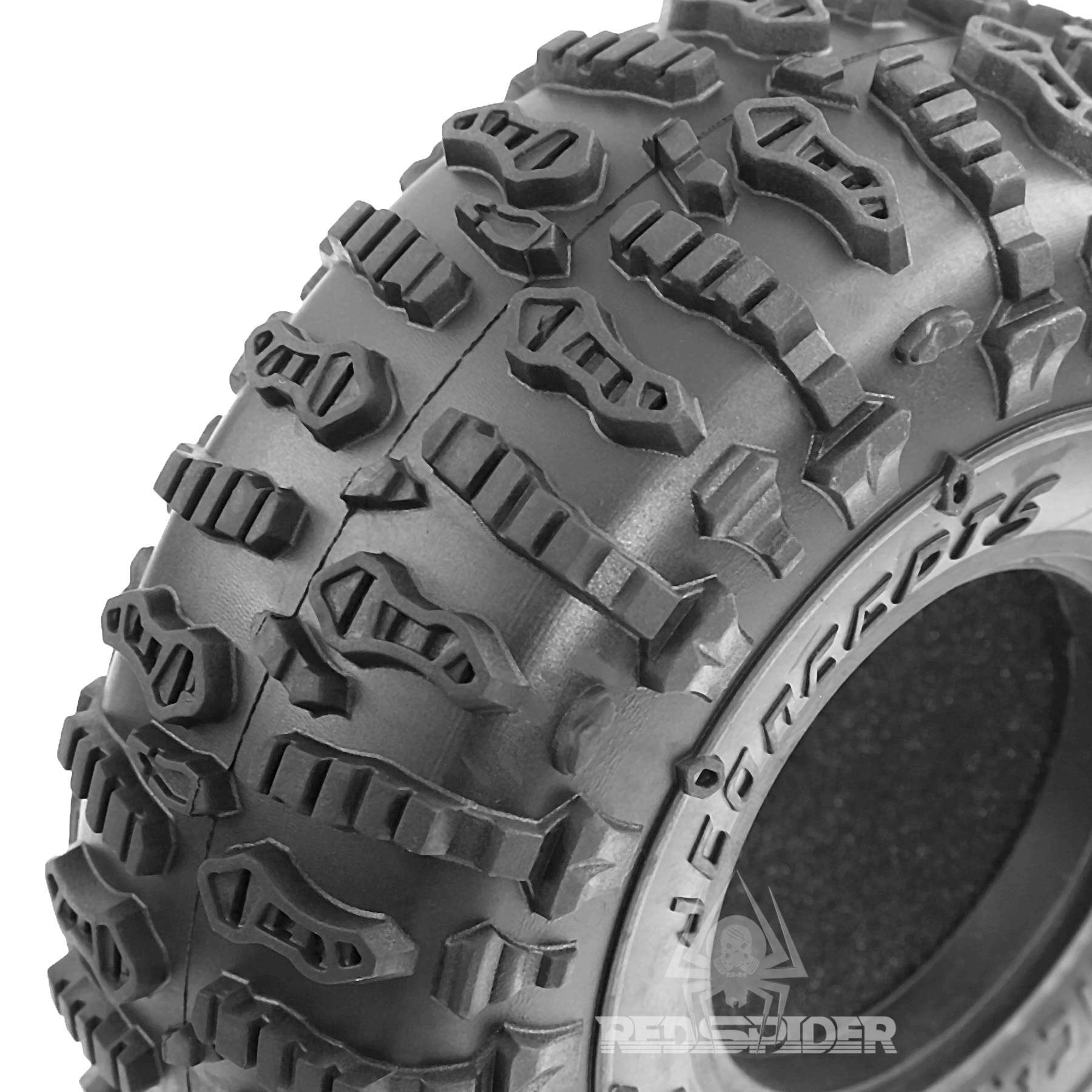 RC Crawler  Tires 4PCS OD 125m - Rc Rock Crawler 评论和价格