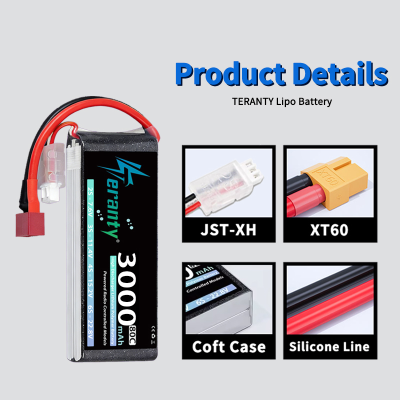 TERANTY 2S 3000mAh Lipo Batter - Drone Rcs 评论和价格