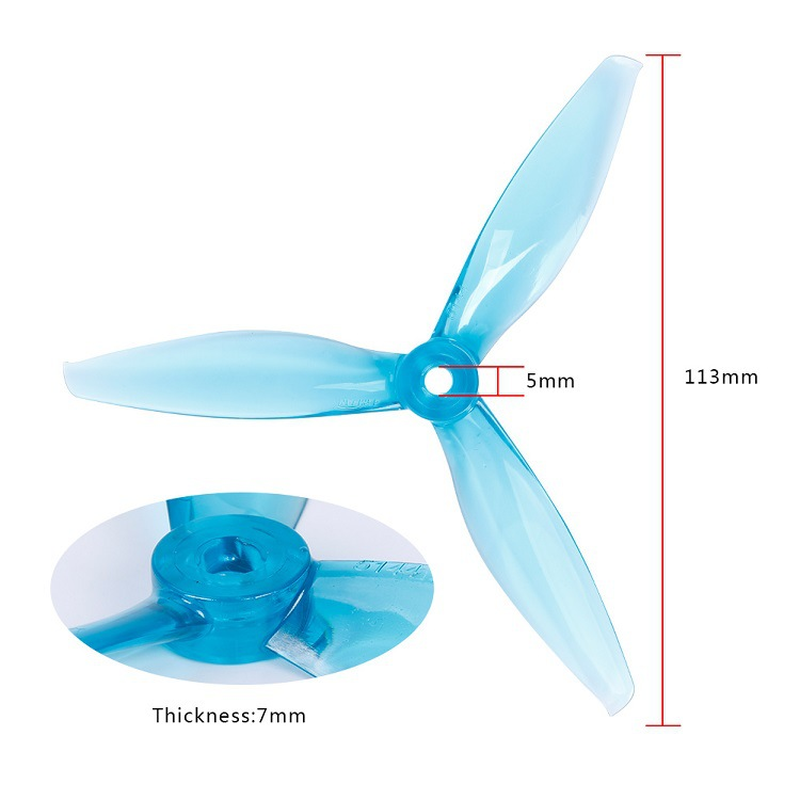 GEMFAN Freestyle 5144 5.1 Inch - Rc Motor Drone 评论和价格