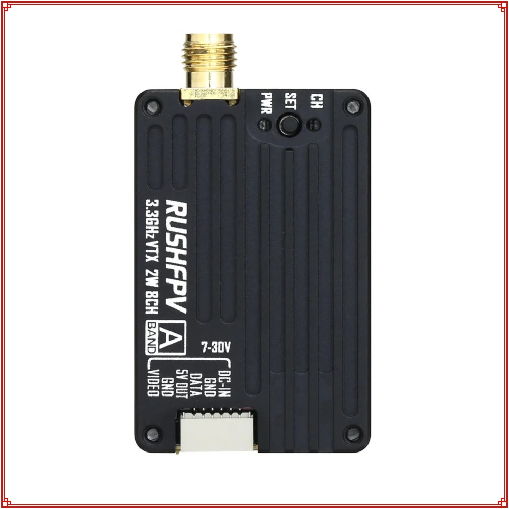 2026 New RUSHFPV 3.3G 2W VTX T - Drone Rc Fpv 评论和价格