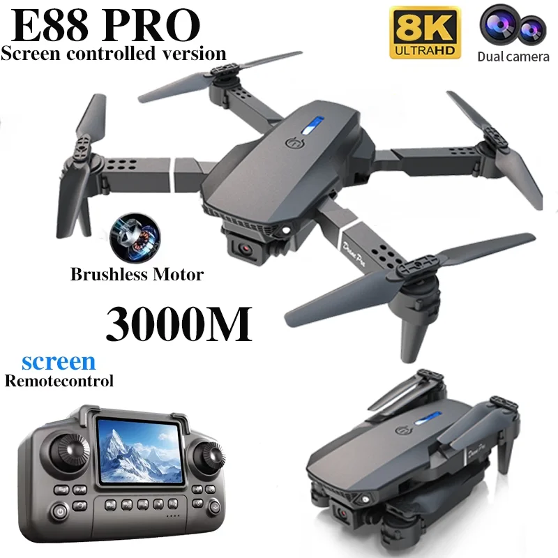 Professional E88 PRO Drone wit - Drone Rc Land 评论和价格