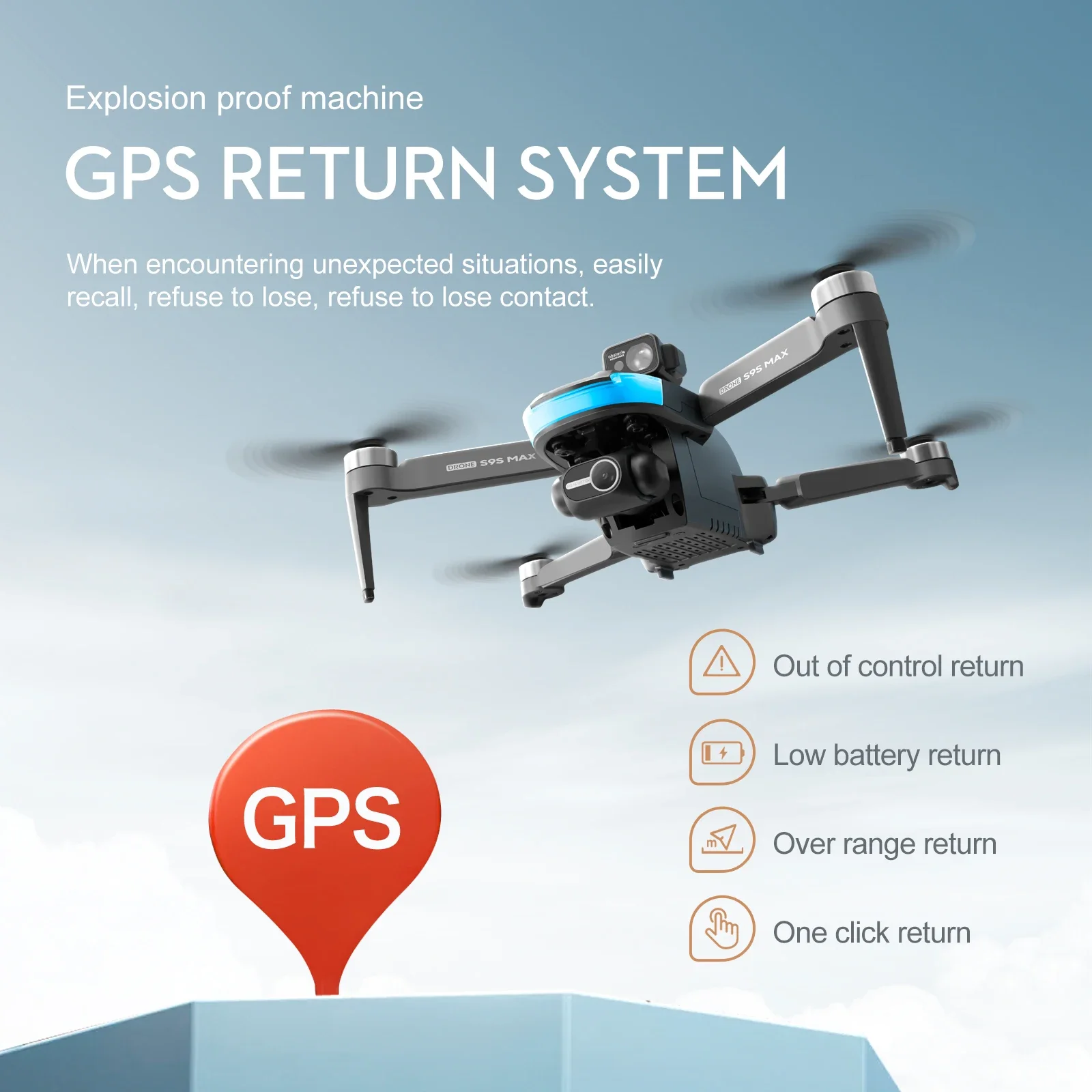 NEW S9S MAX MINI Drone 4K 2-Ax - Drone Rc With Screen 评论和价格