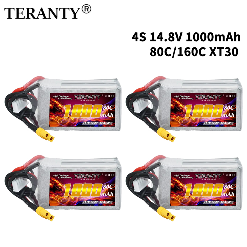 TERANTY 4S 1000mAh 14.8V 80C/1 - Drone Rcs 评论和价格