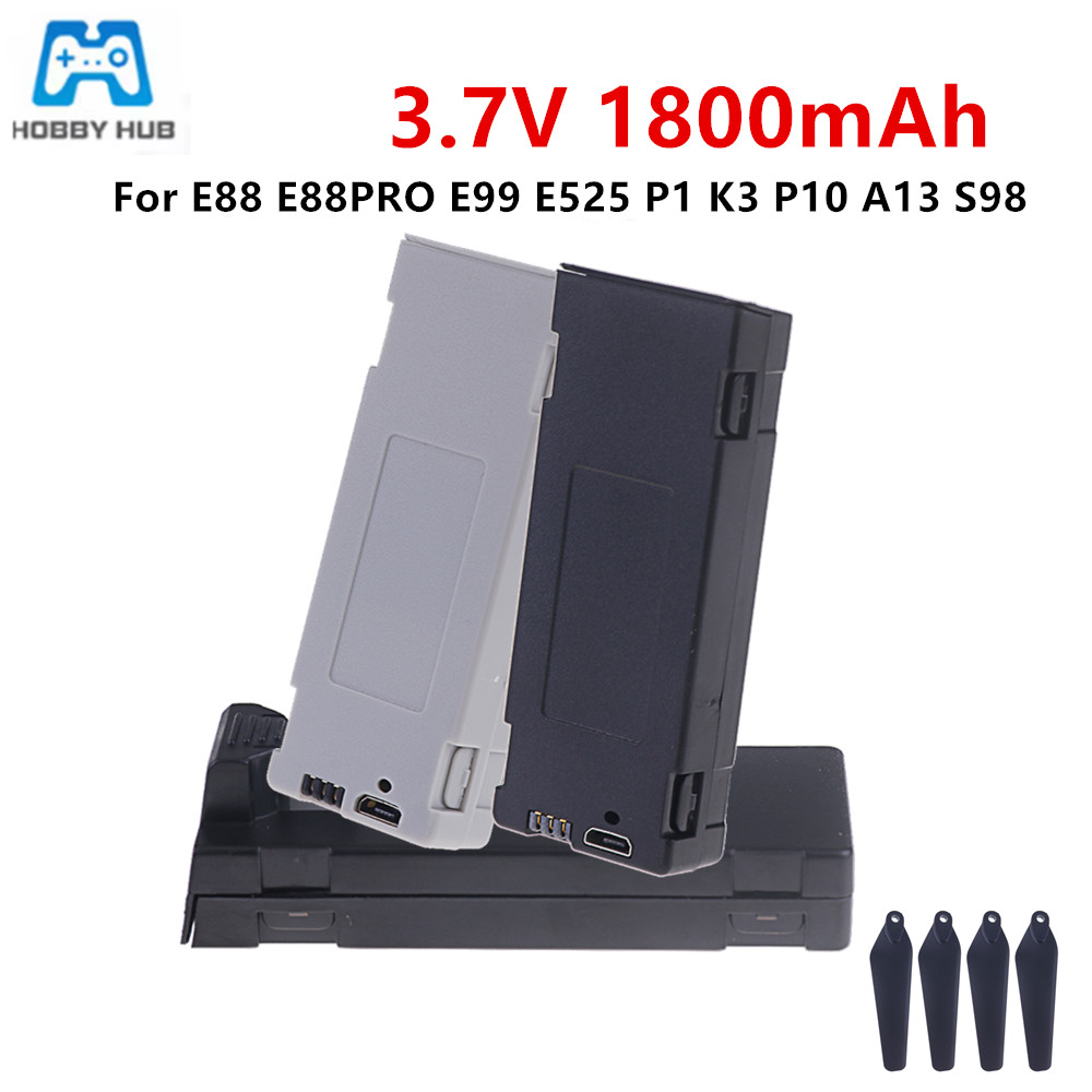 For E88 Battery Rechargeable B - Drone Rc E99 评论和价格