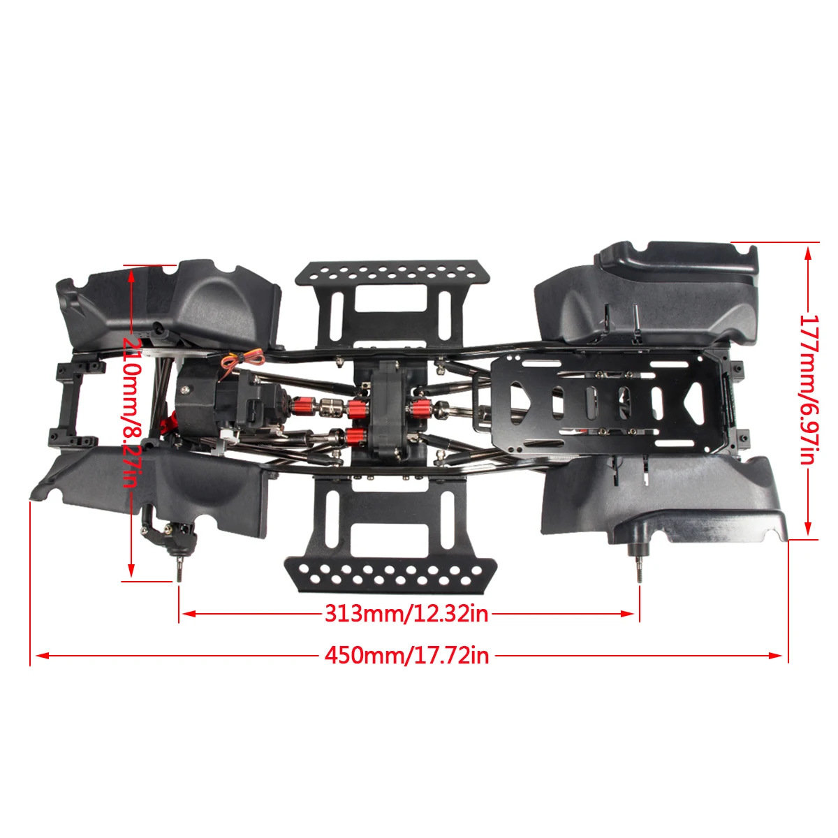 1/10 RC Crawler Chassis Kit wi - Rc Rock Crawler 评论和价格
