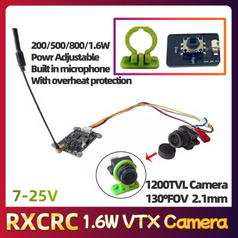 RXCRC 5.8G Module 48CH 1.6W VT - Drone Rc Fpv 评论和价格