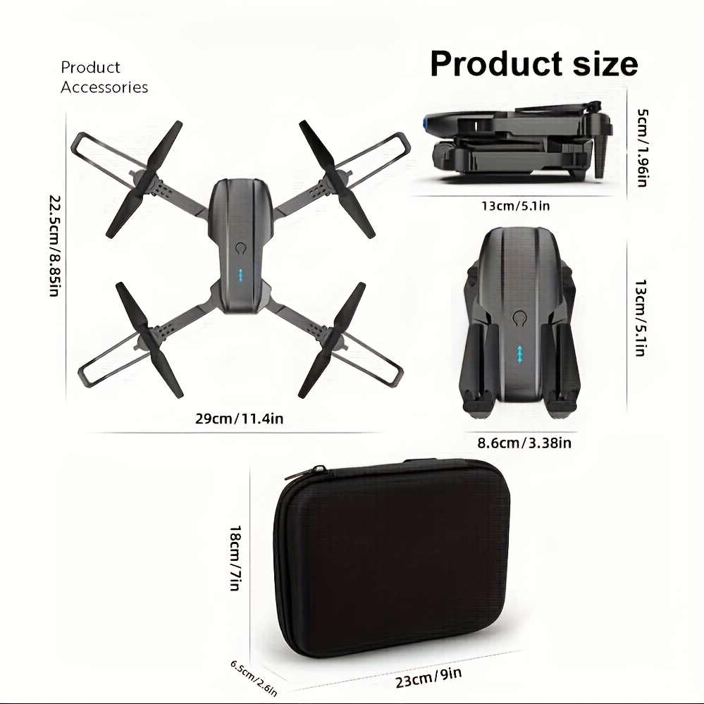 E99 Foldable RC Drone with Dua - Drone Rc E99 评论和价格