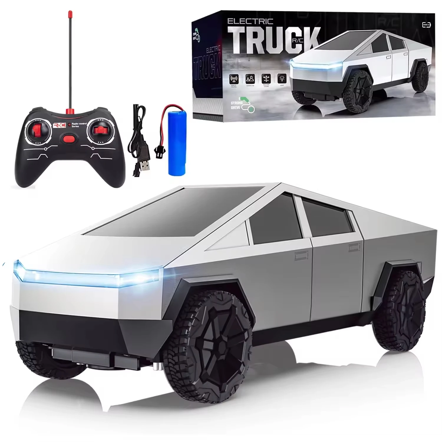 1:24 RC Cybertruck Pickup 4WD  - Drone Lidi Rc 评论和价格