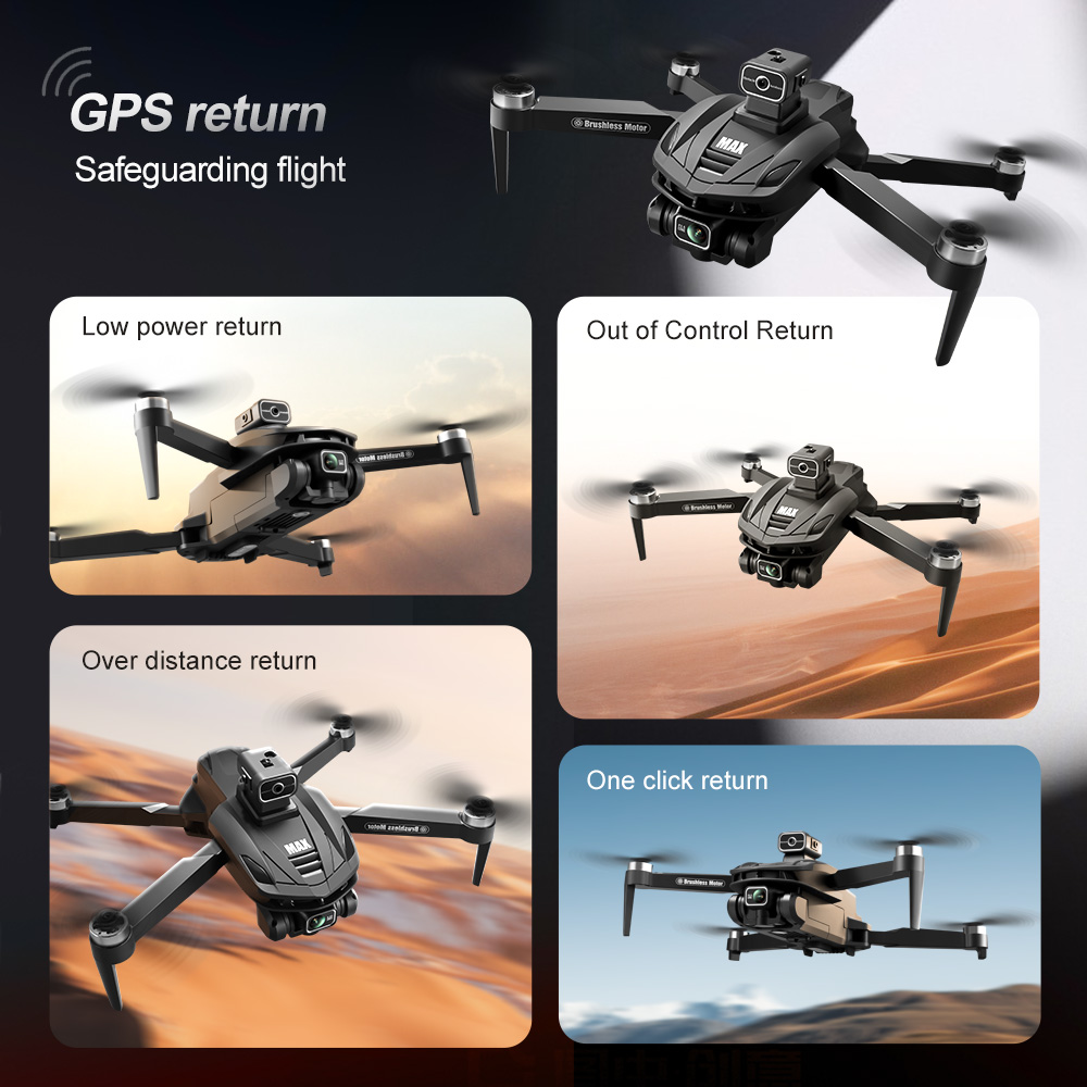 V168 PRO Max GPS Drone 8K Prof - Drone Rc With Screen 评论和价格