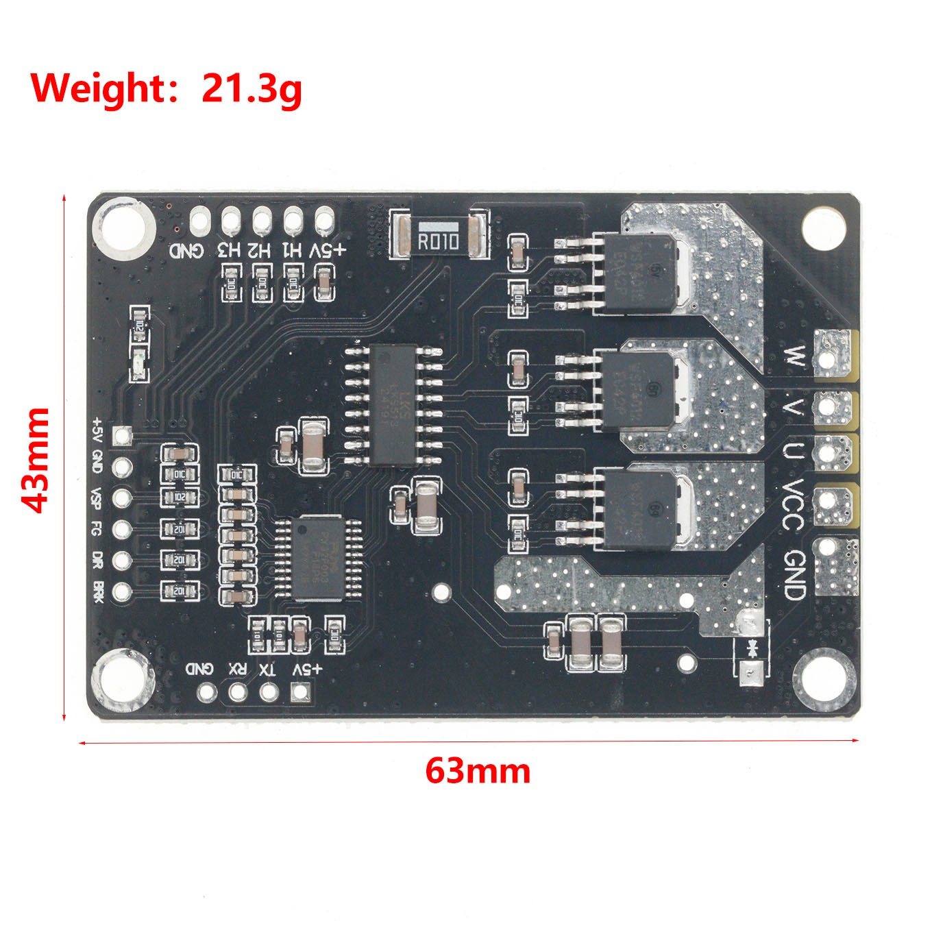 BLDC-200W 5V-40V 25A inductive - Brushless Motor 评论和价格