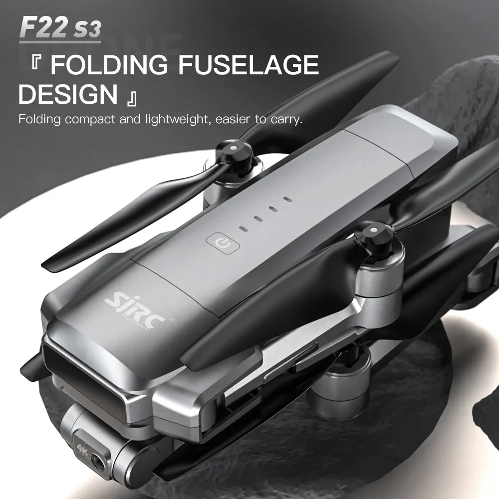 SJRC F22 S3 pro Foldable RC Qu - Drone Rc Land 评论和价格