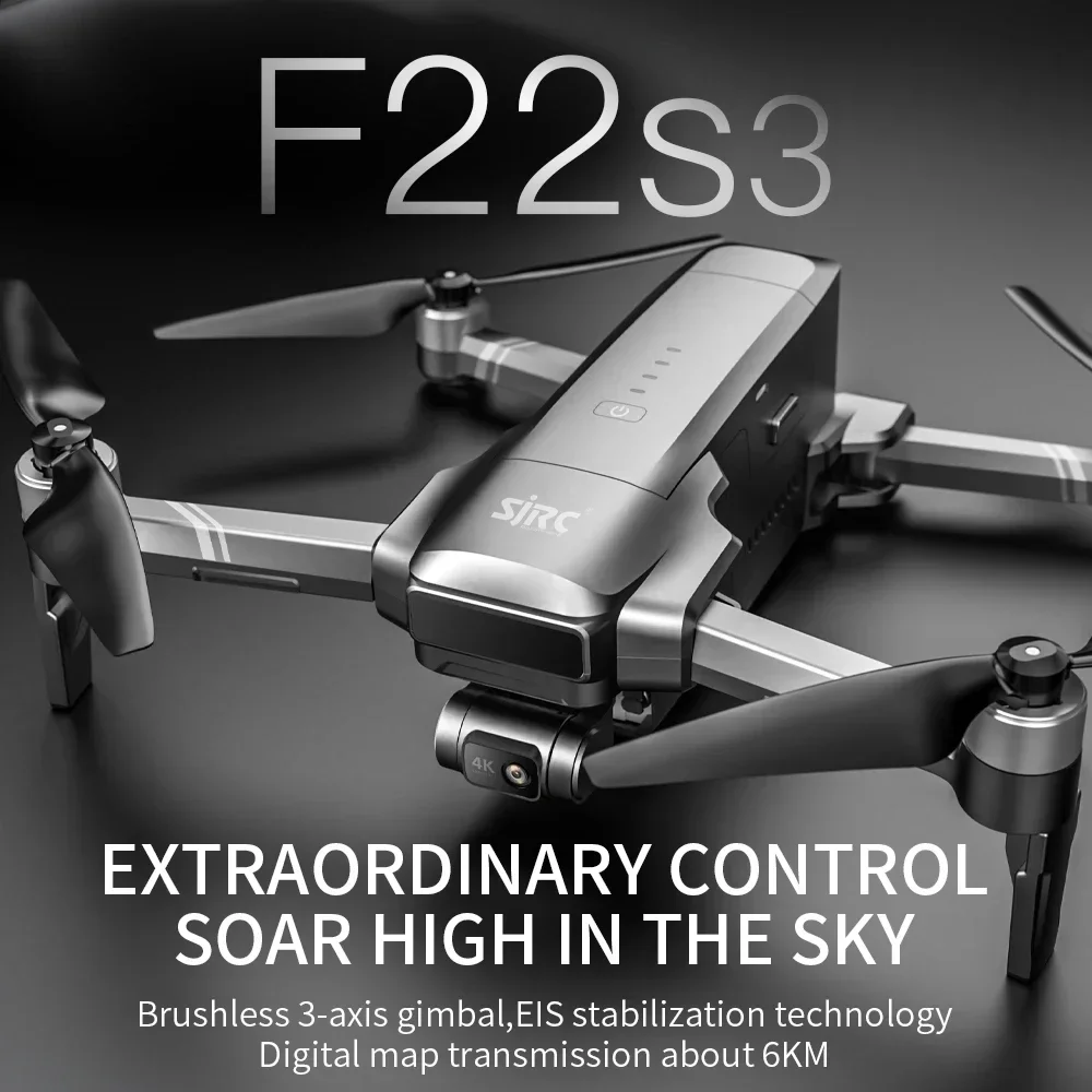 SJRC F22 S3 pro Foldable RC Qu - Drone Rc Land 评论和价格
