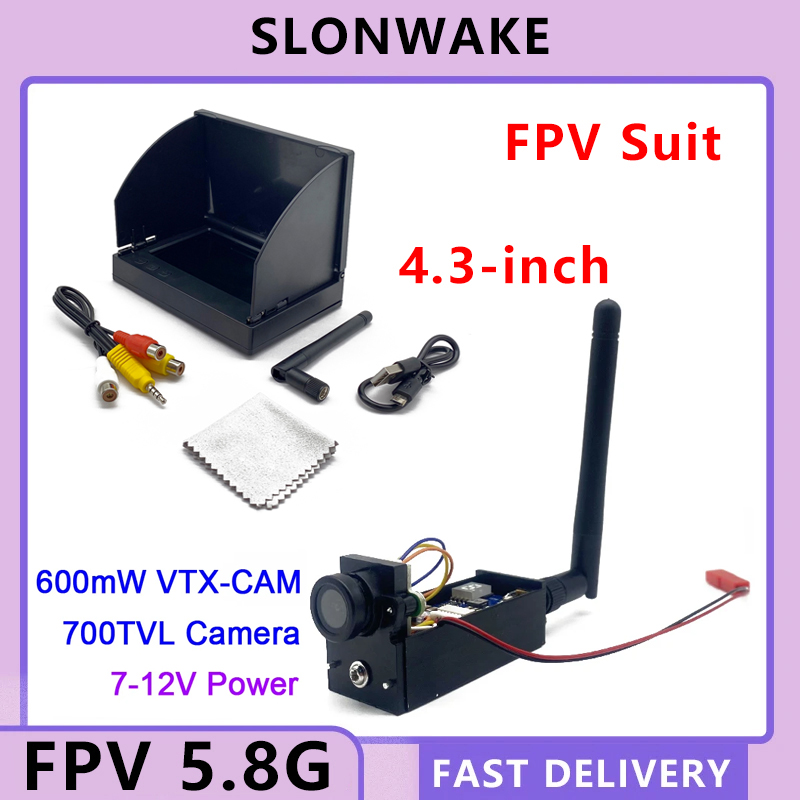SLONWAKE FPV 5.8G 600mW adjust - Drone Rc With Camera 评论和价格
