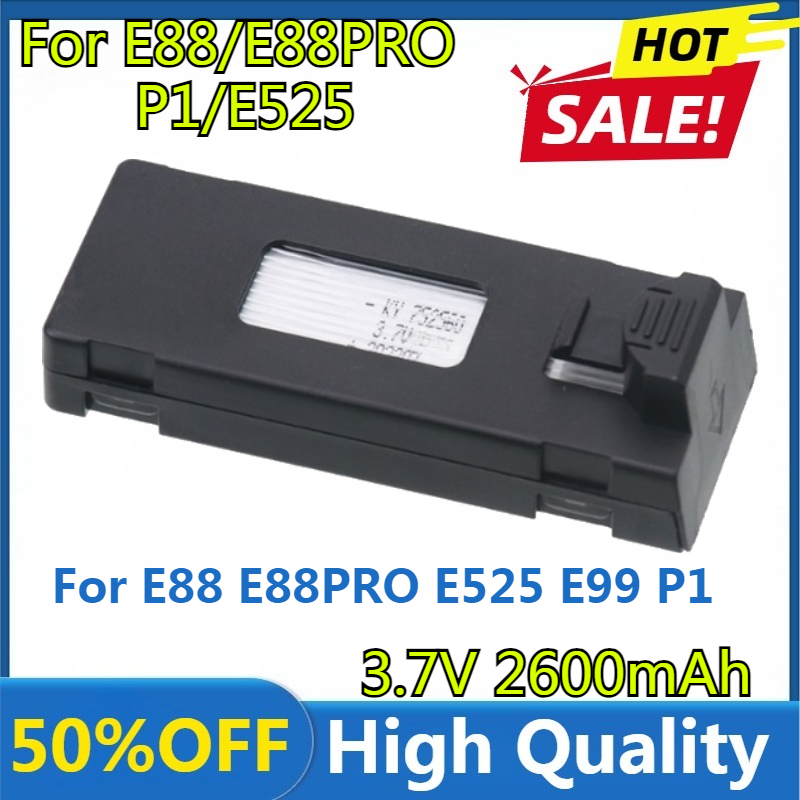 E88 Battery 3.7V 2600mAh Lipo  - Drone Rc E99 评论和价格