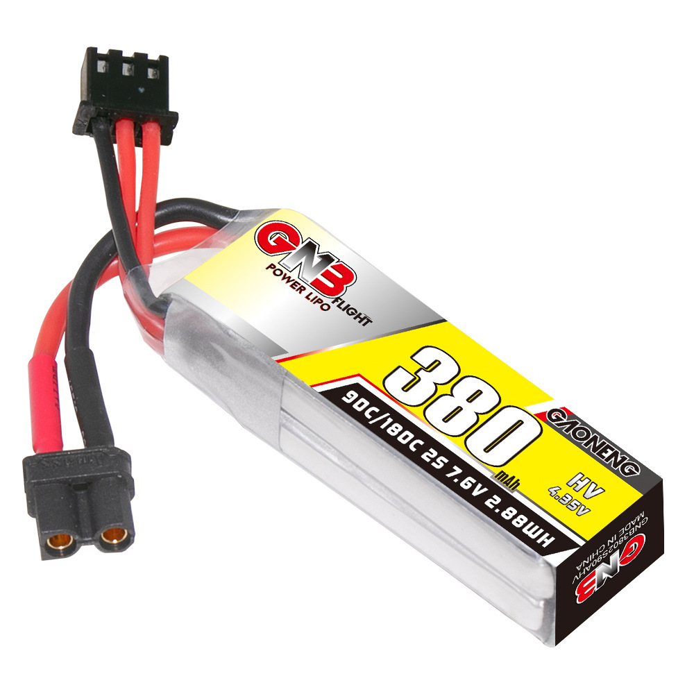 GNB 2S 7.6V 380mAh 90C/180C Li - Drone Rcs 评论和价格