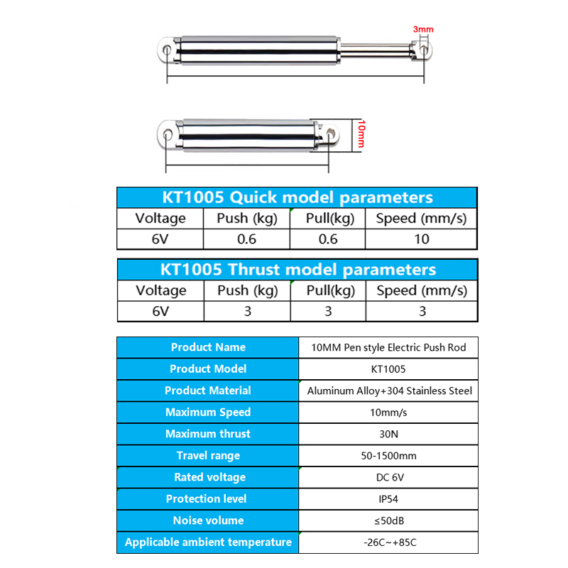 10mm Linear Actuator Retractab - Rc Boat 评论和价格