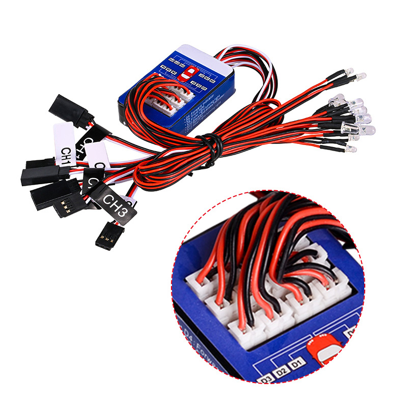 Rc 12 LED Lighting System Kit  - Drone Lidi Rc 评论和价格
