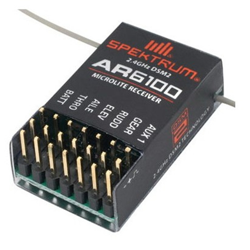 AR6100 DSM2 6CH 2.4GHz Receive - Drone Rc Aircraft 评论和价格