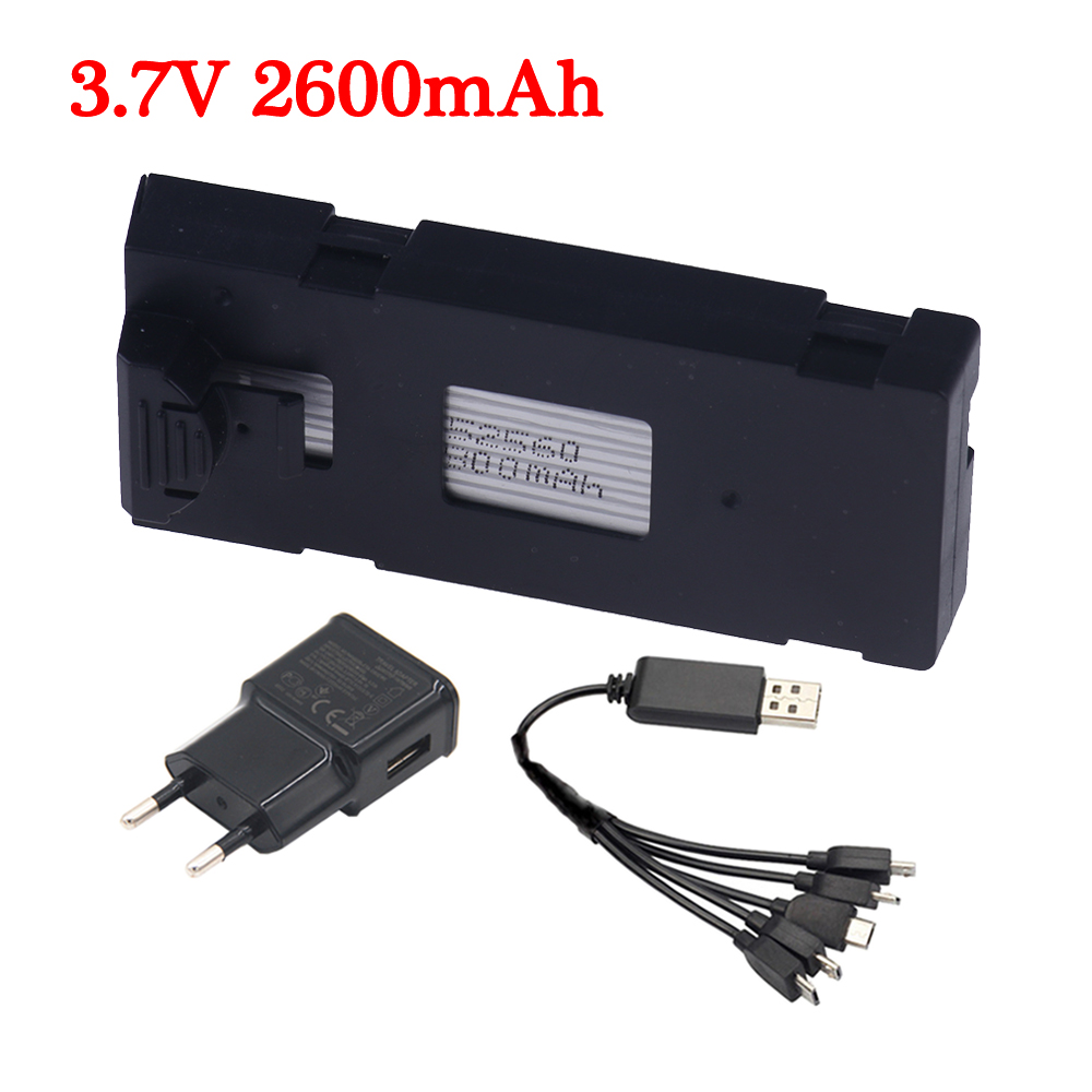 Upgrade Capacity 2600mAh 3.7V  - Drone Rc E99 评论和价格