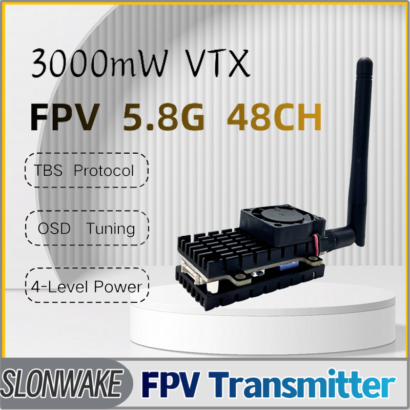 SLONWAKE 5.8G 3000mW Simulatio - Drone Rc Fpv 评论和价格