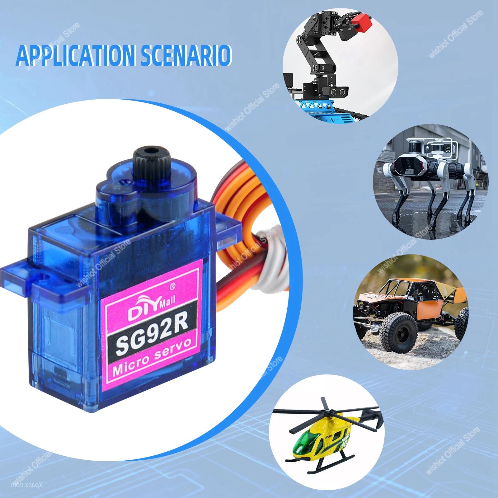 SG92R Micro Servo Motor 4.8-6V - Drone Rcs 评论和价格
