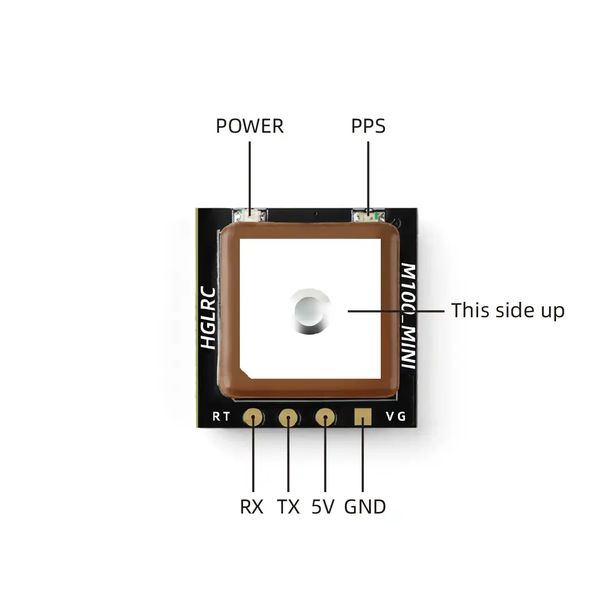 HGLRC M100 MINI GPS Module M10 - Drone Rcs 评论和价格