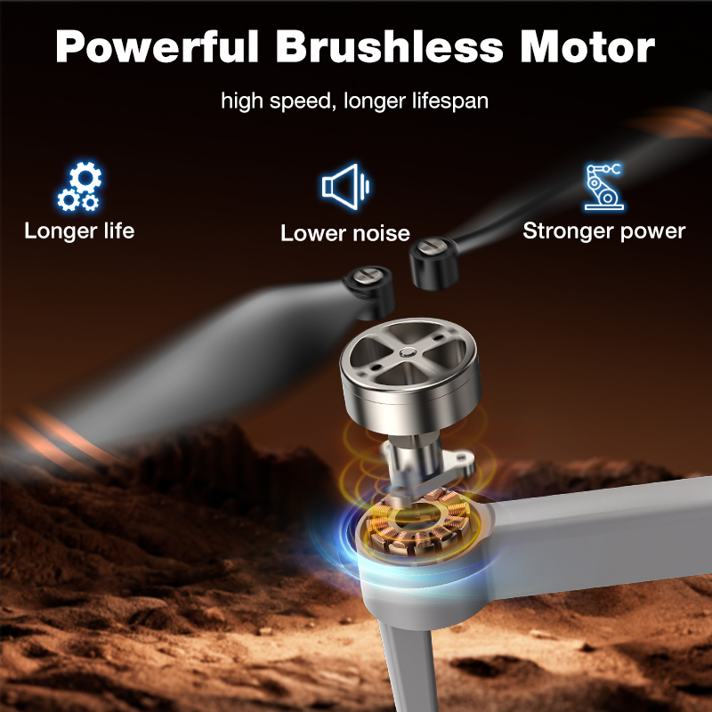 NEW Hot L017 Pro Drone Brushle - Drone Rc Land 评论和价格