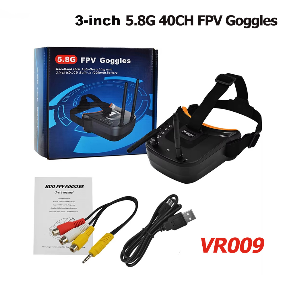 VR009 FPV Video Goggles 3Inch  - Drone Rc With Screen 评论和价格
