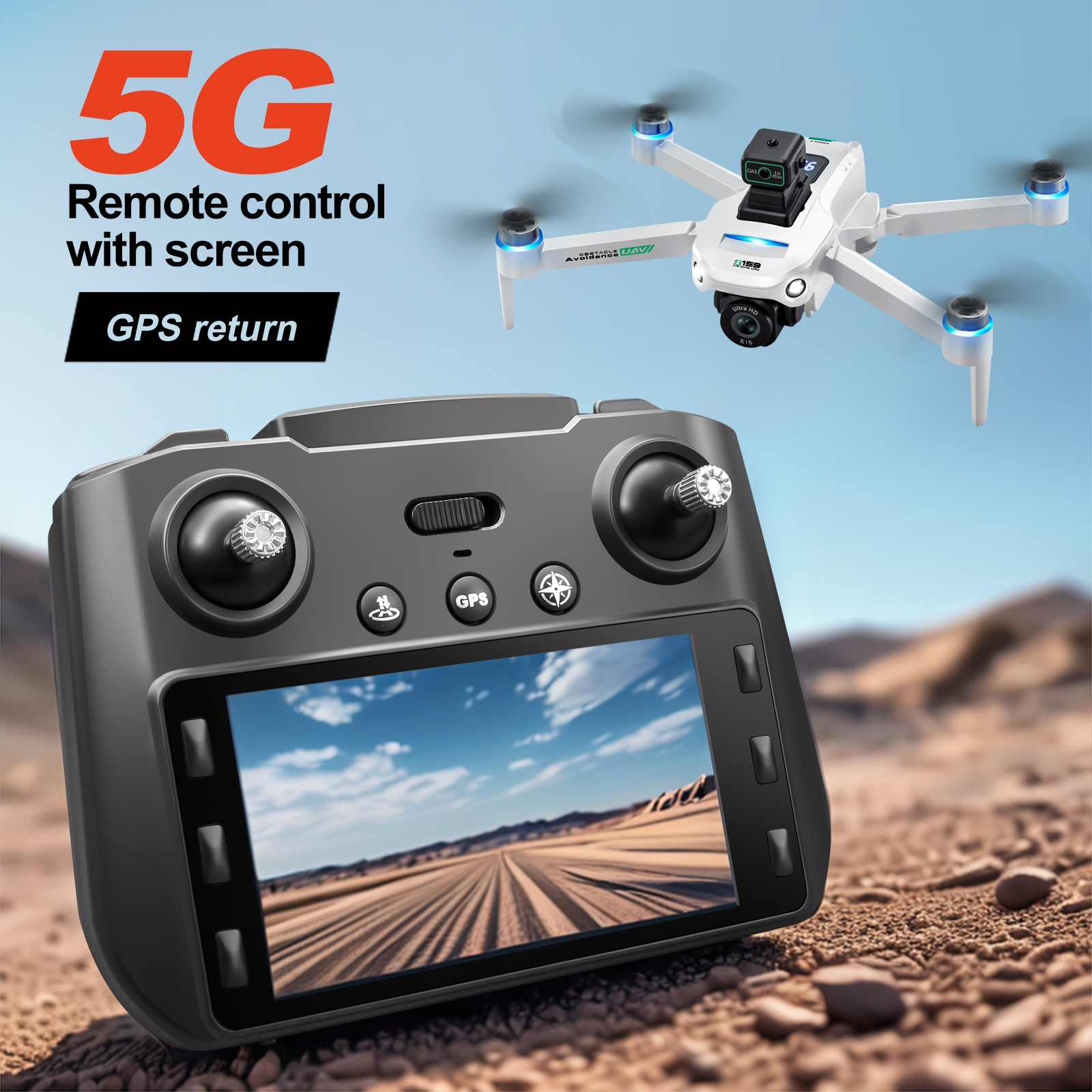 YLR/C S159 GPS 5G WiFi FPV wit - Drone Rc Gps S159 评论和价格
