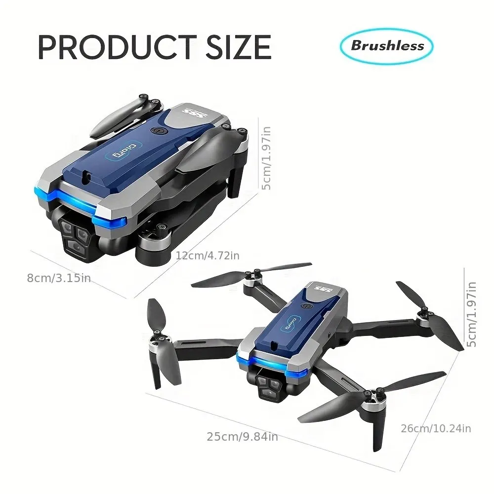 S8S GPS Drone 5G Wifi 8K HD Du - Drone Rc With Screen 评论和价格