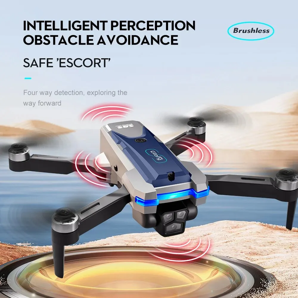 S8S GPS Drone 5G Wifi 8K HD Du - Drone Rc With Screen 评论和价格