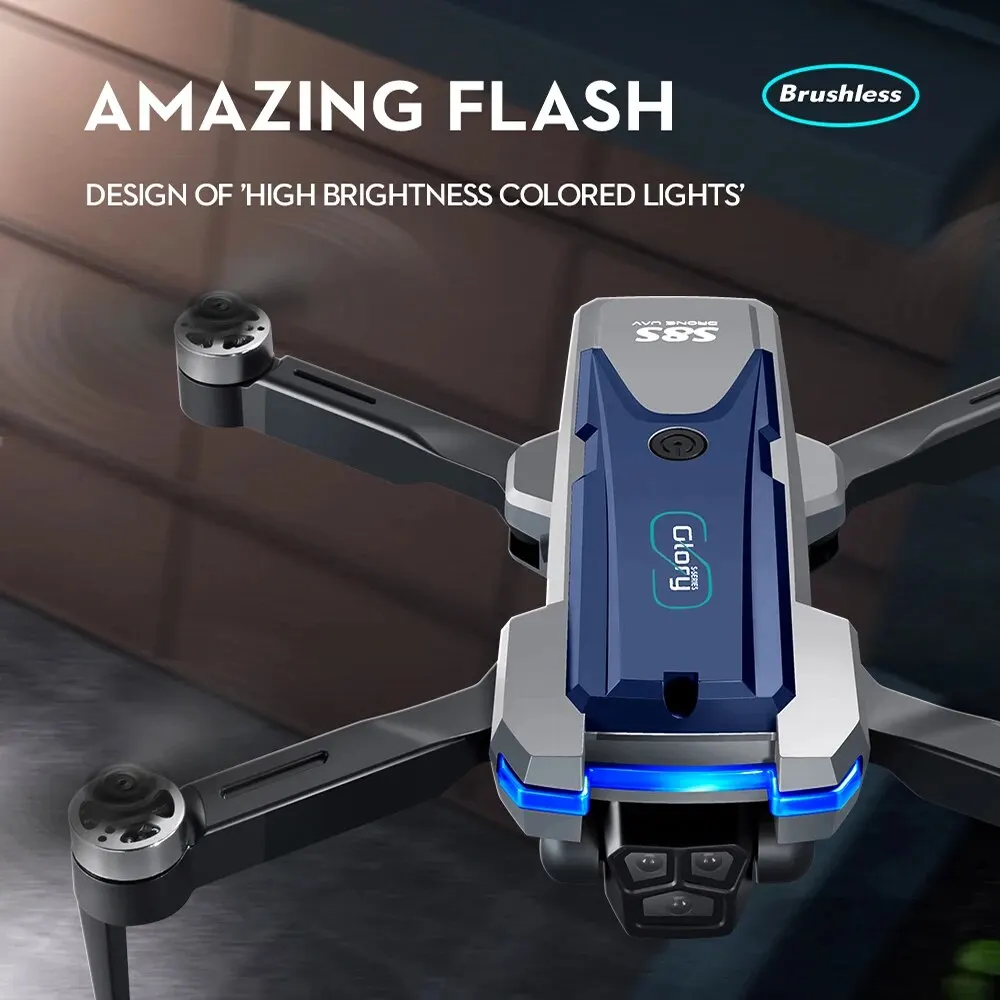 S8S GPS Drone 5G Wifi 8K HD Du - Drone Rc With Screen 评论和价格